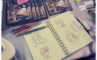 Sketch realizzate durante il Romics